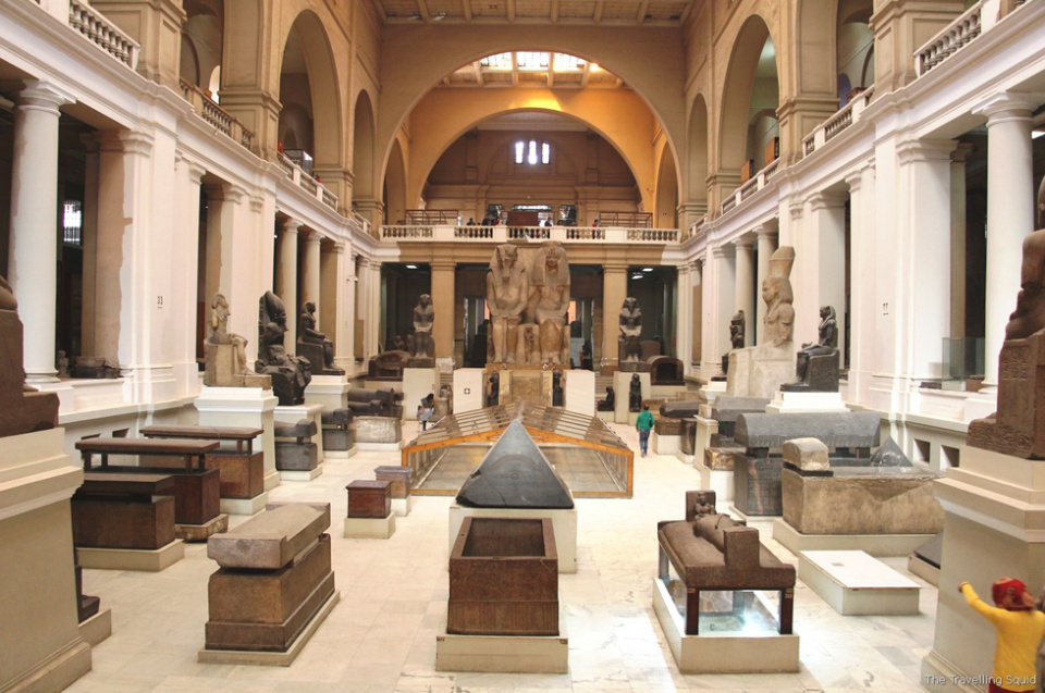 Kairói városlátogatás - Egyiptomi múzeum