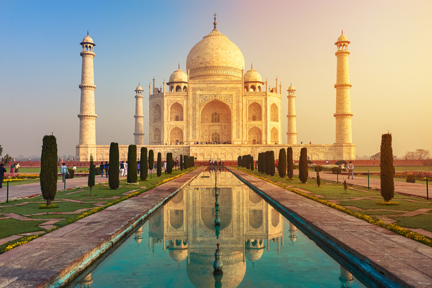 India aranyháromszög - Taj Mahal