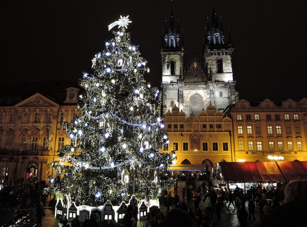 Karácsonyi hangulat Prágában