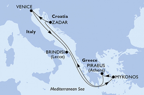 MSC Armonia - Egy hetes kelet-mediterrán hajóút (Hajó)